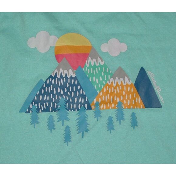 NEW Girls Sz XS (5/6) Multicolored Long Sleeve Tee Shirt 3 Pc Lot EDDIE BAUER - Picture 7 of 10